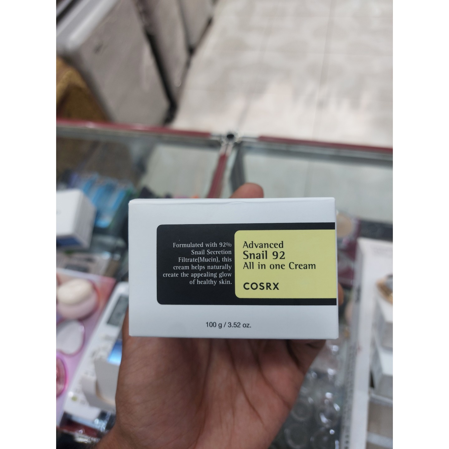 کرم صورت ترمیم و روشن کننده موسین حلزون کوزارکس COSRX Advanced Snail 92 All in one Cream