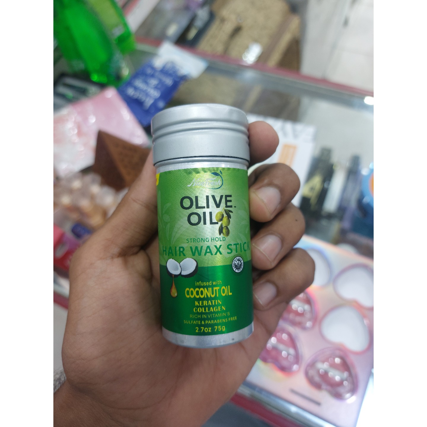 واکس مو نایس فرش مدل olive oil وزن 75گرم