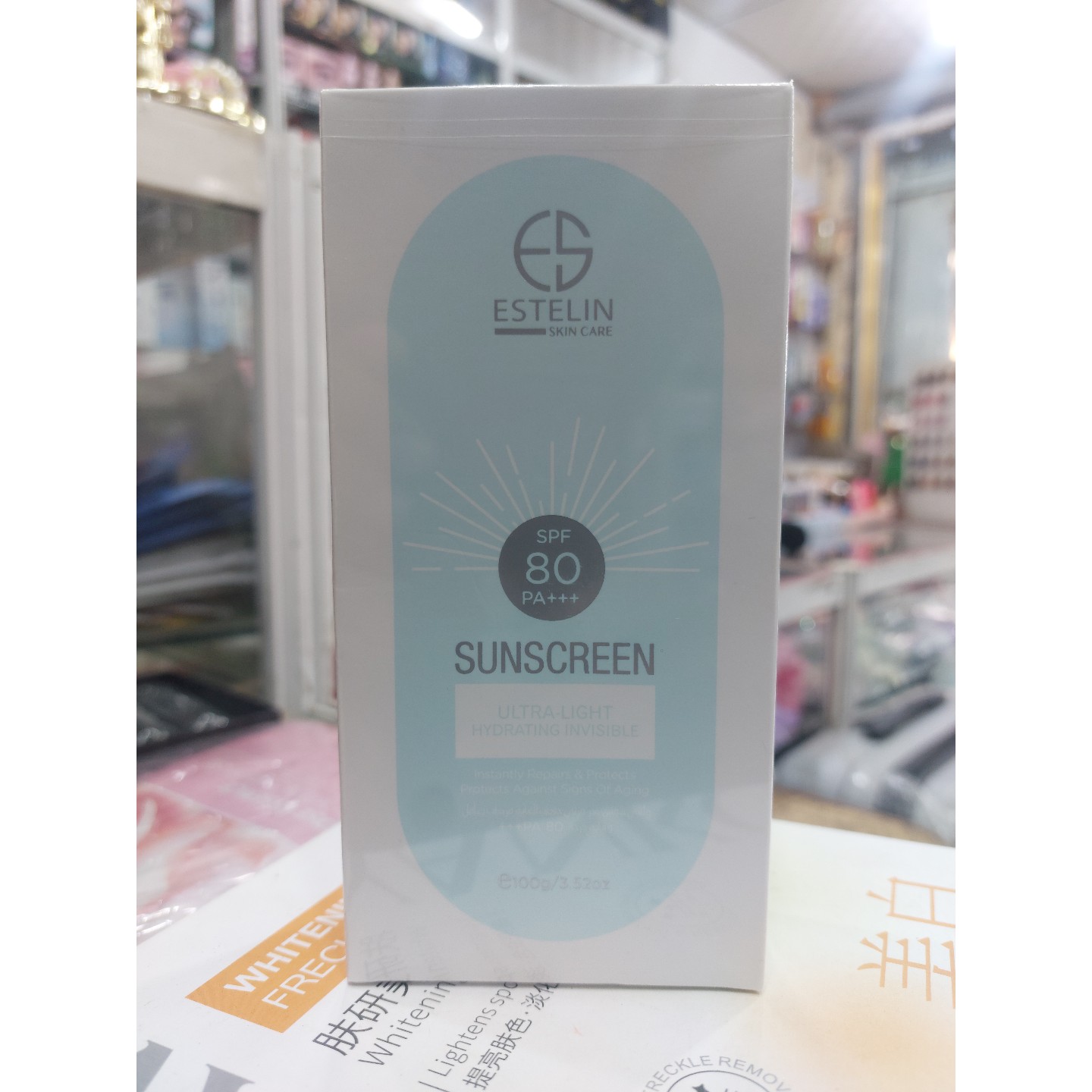 ضد آفتاب استیلن spf80 بی رنگ 100 میل