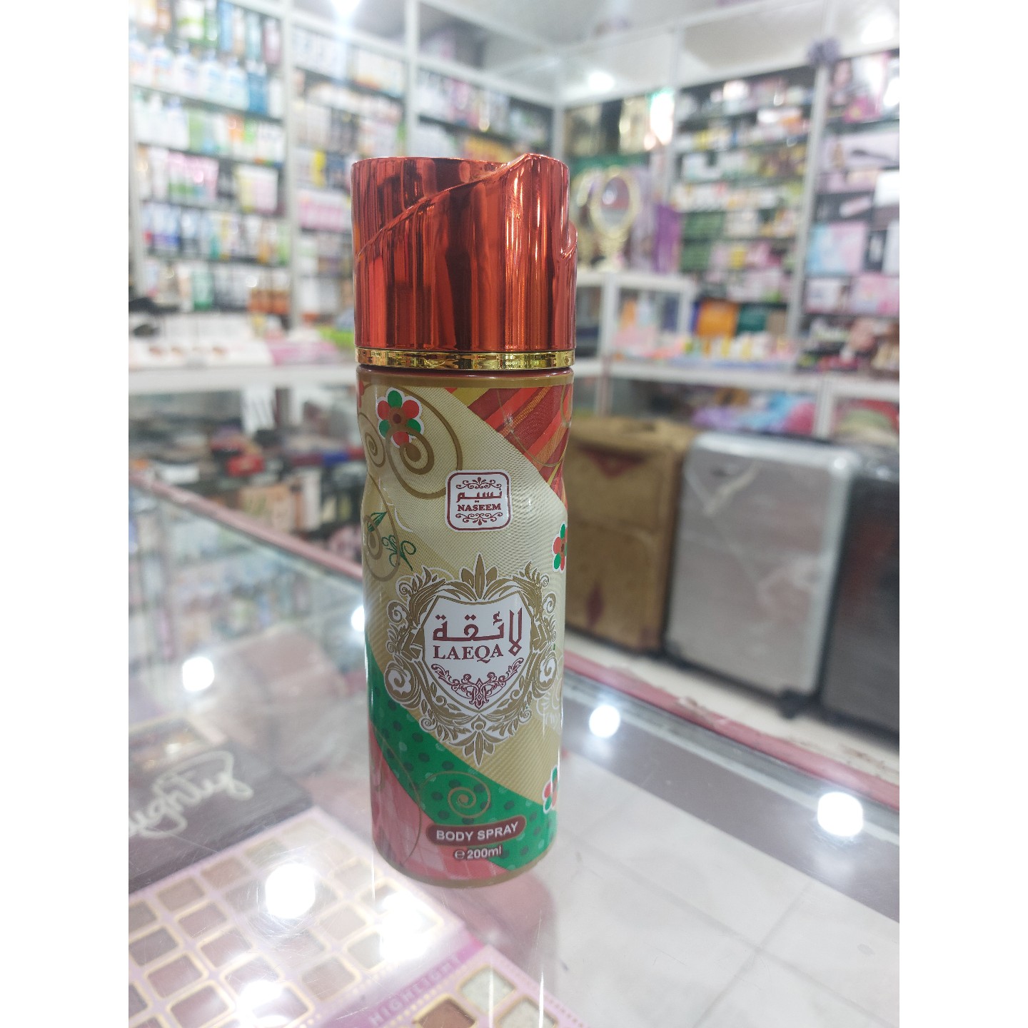 اسپری بدن شیری لائقه برند نسیم 200 میل